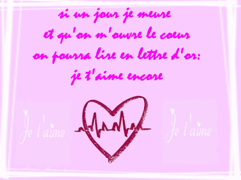 je te promet mon amour pour l'&eacute;ternit&eacute; Kader